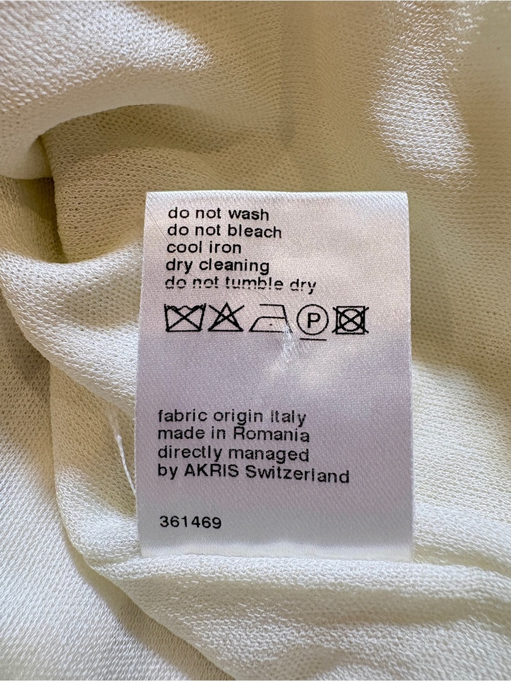 Akris Punto Cream Mesh-Panel Sheath Dress Size 2 - Picture 11 of 12
